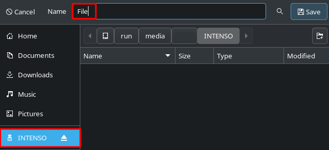 VeraCrypt Location Menu